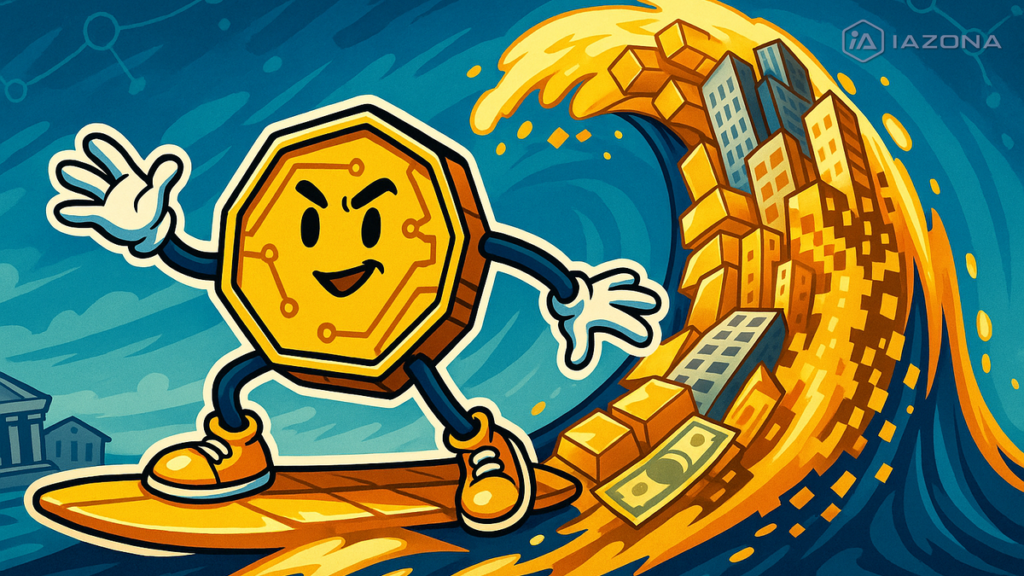 Tokenização explode para US$ 6,6 bi e redefine o DeFi em 29/07/2026