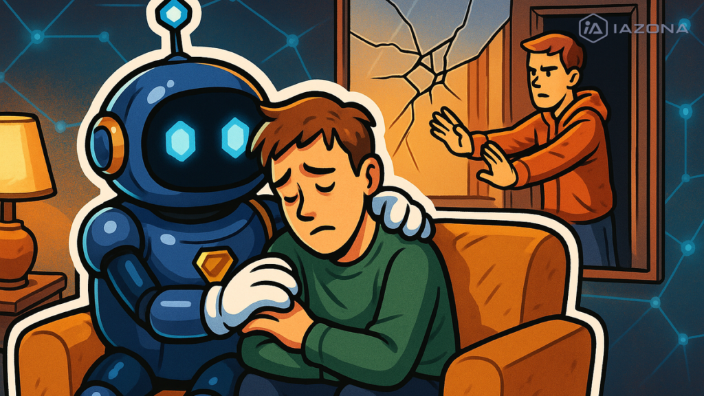 Um em cinco jovens americanos usa chatbots de IA como suporte emocional