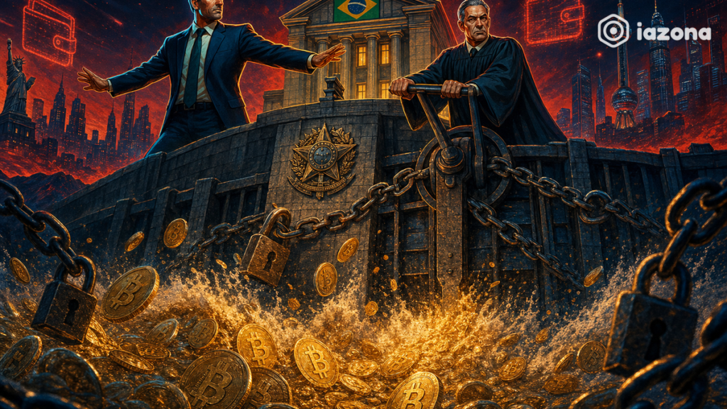 Banco Central impõe retenção de 24h em saques cripto acima de US$ 10 mil
