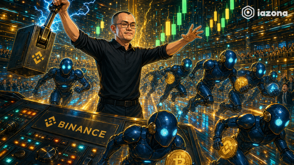 Binance lança plataforma para agentes de IA negociarem cripto