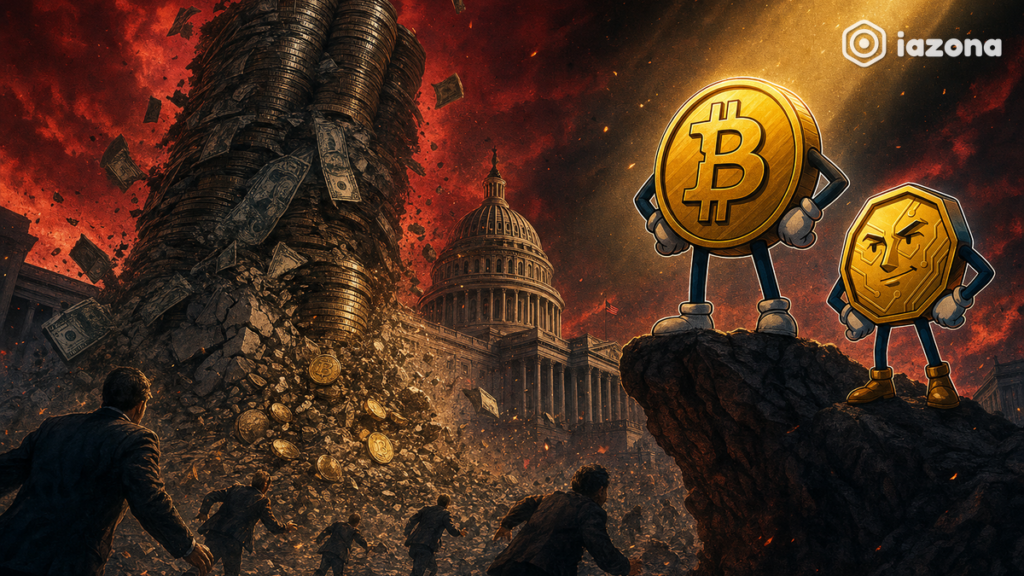 Dívida dos EUA ultrapassa US$ 40 tri e reaviva debate sobre Bitcoin