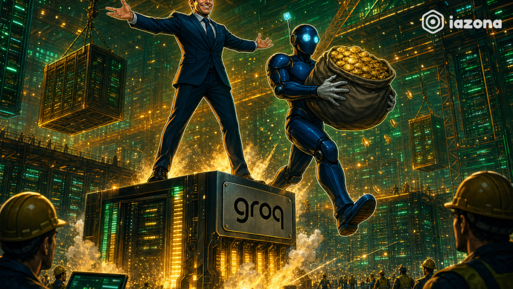 Groq capta US$ 350 mi e consolida pivô para nuvem de IA