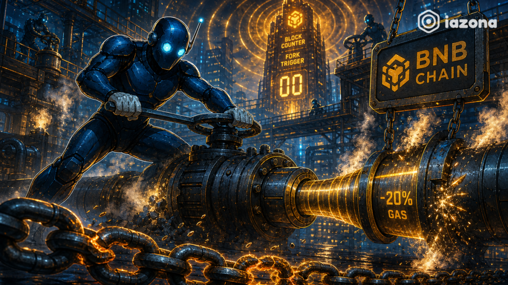 BNB Chain anuncia data do hard fork Lorentz com redução de 20% no gas