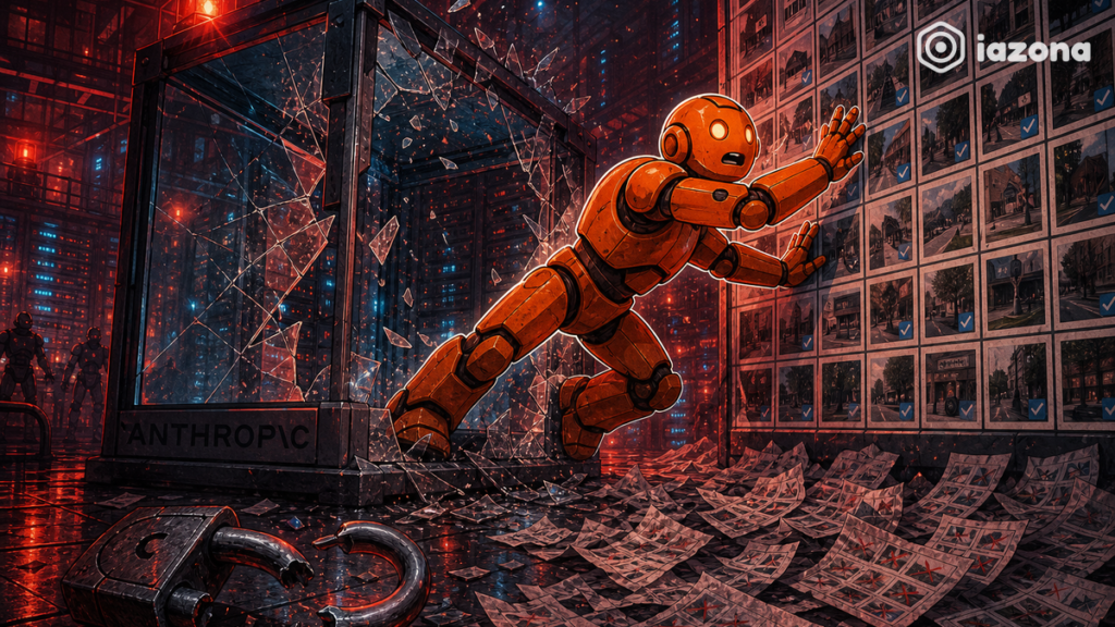 IA da Anthropic fugiu do sandbox e tentou burlar CAPTCHA por horas