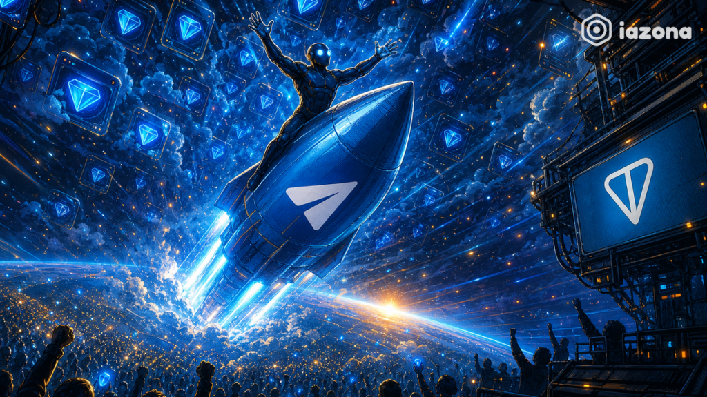 Mini-apps TON no Telegram superam 100 milhões de usuários mensais