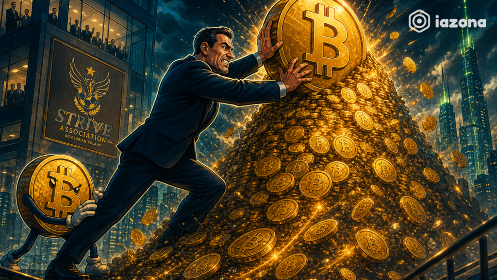 Strive chega a 25.000 BTC após comprar 469 bitcoins por US$ 36,6 mi